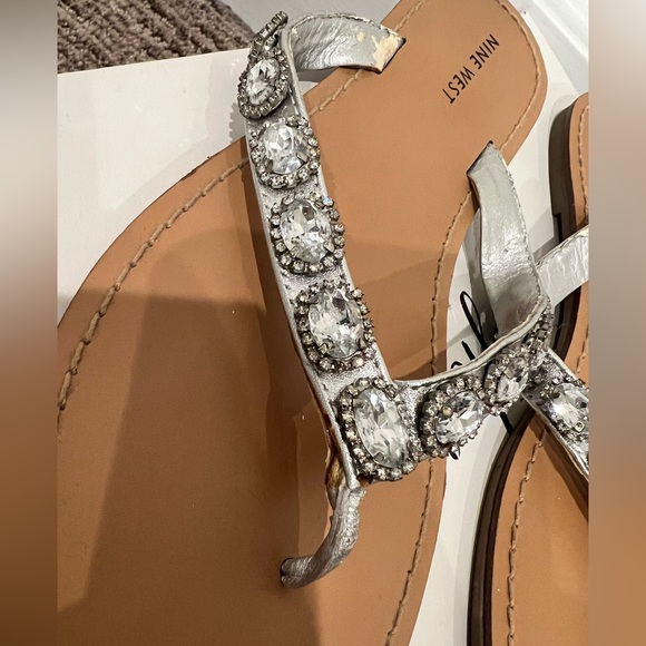 Nine West Rhinestone Sandals - Picture 4 of 4